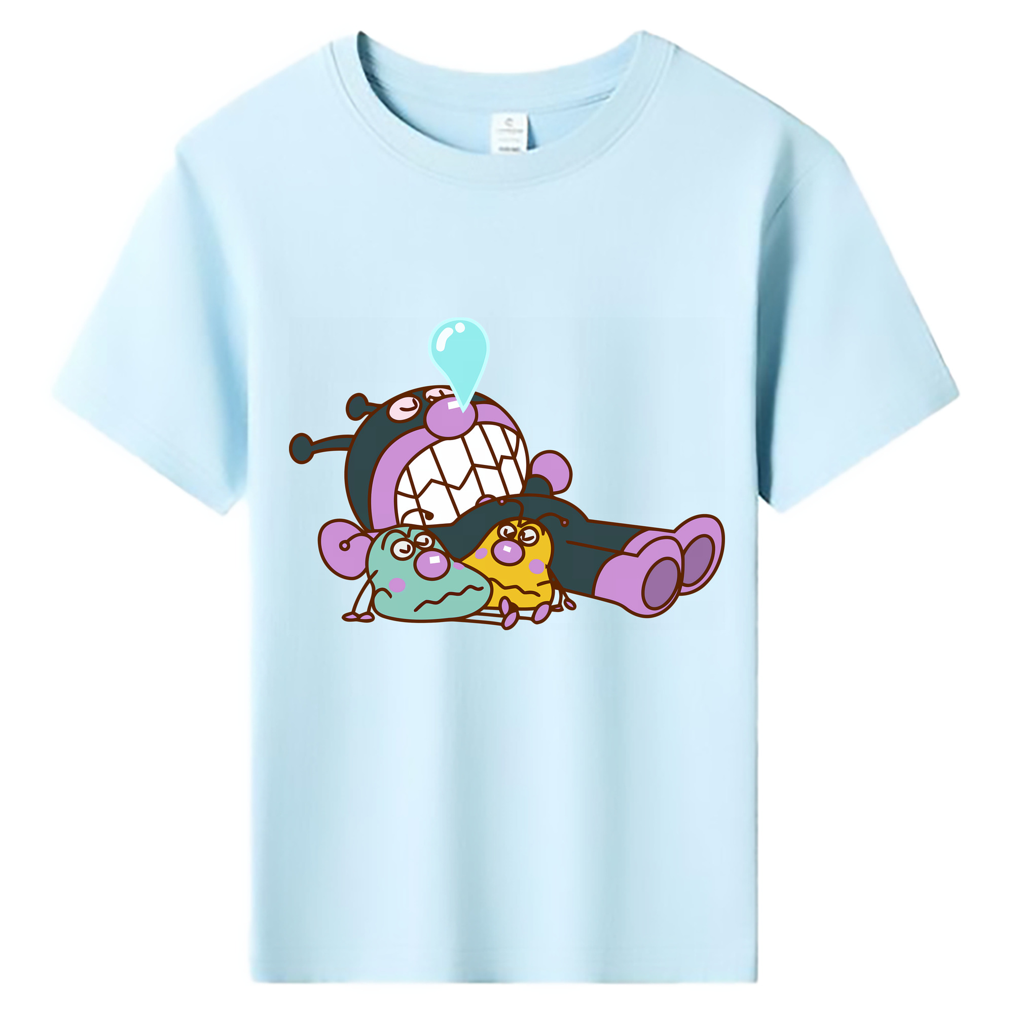 （画像用） アンパンマン Anpanman 綿100％キッズTシャツ（フロントプリント）